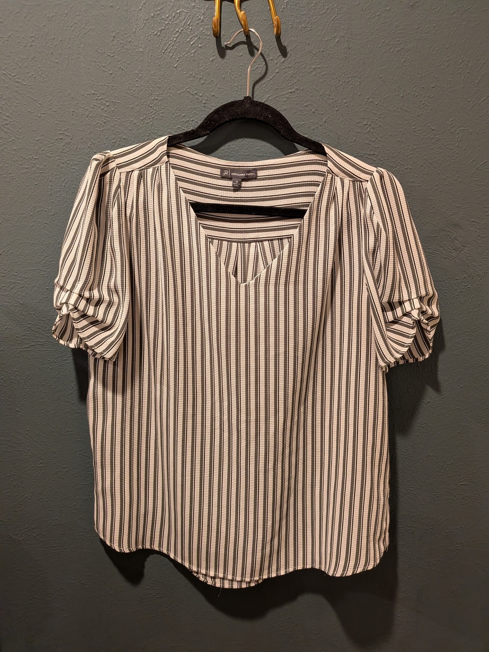 Adrianna Papell Striped Top